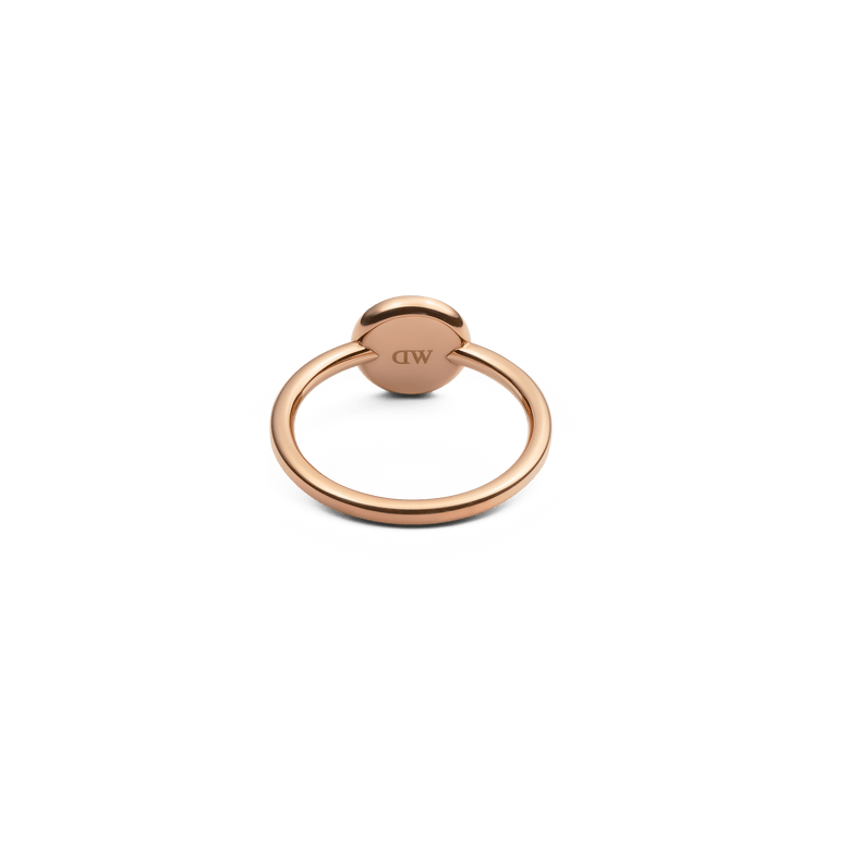 Audrey Ring Red Agathe Rose Gold