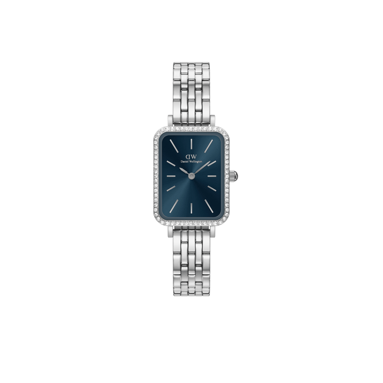 Quadro Lumine Bezel 5-Link Arctic Silver
