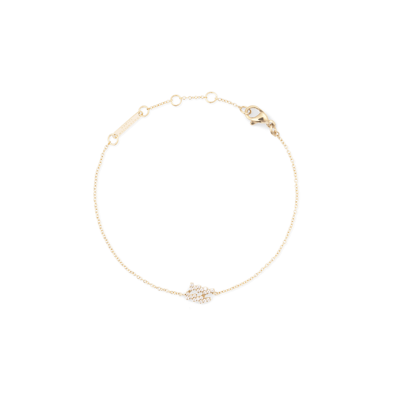 Crystal Zodiac Chain Bracelet Gold