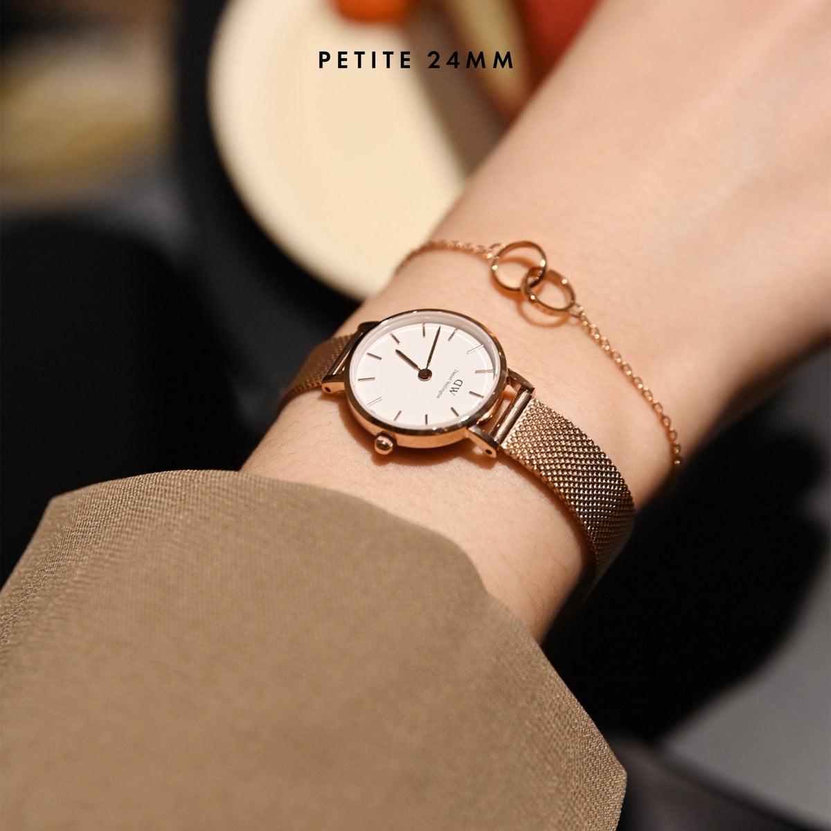 Petite Pressed Melrose Rose Gold
