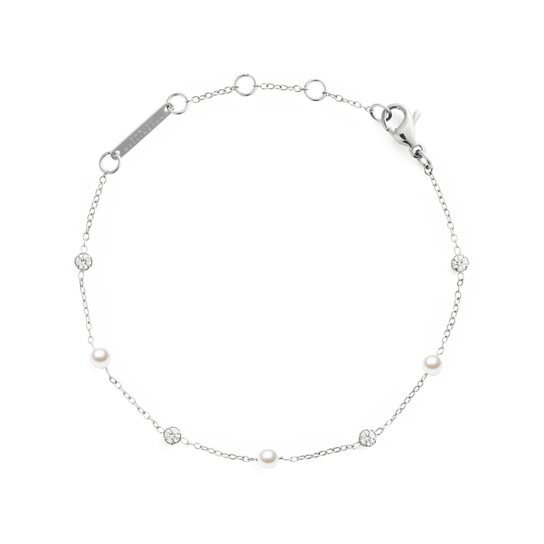 Pearl Bracelet Silver