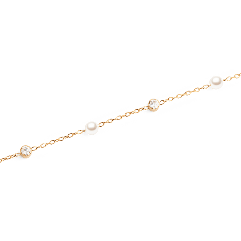 Pearl Bracelet Rose Gold