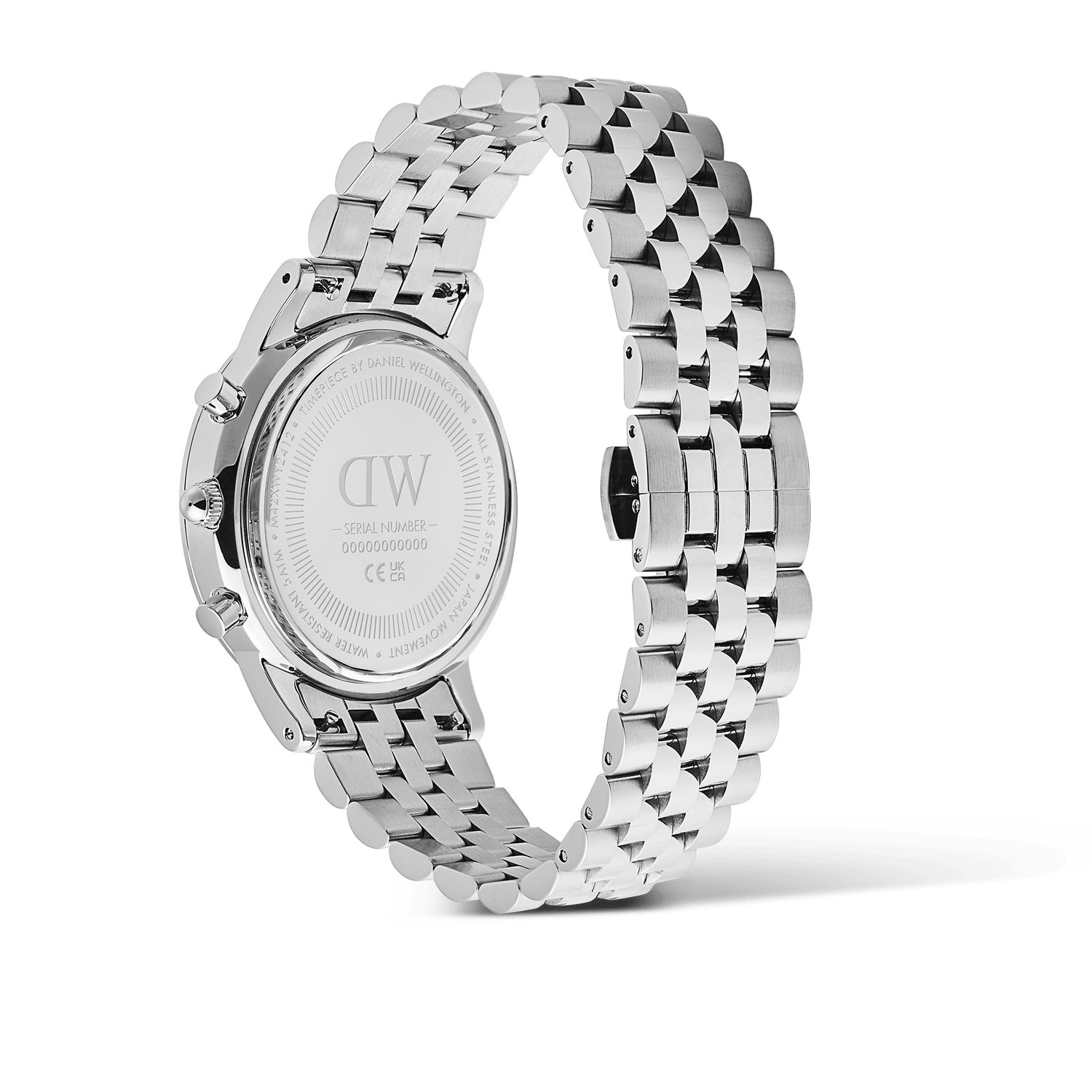 Iconic Chronograph Arch 5-Link Onyx Panda Silver