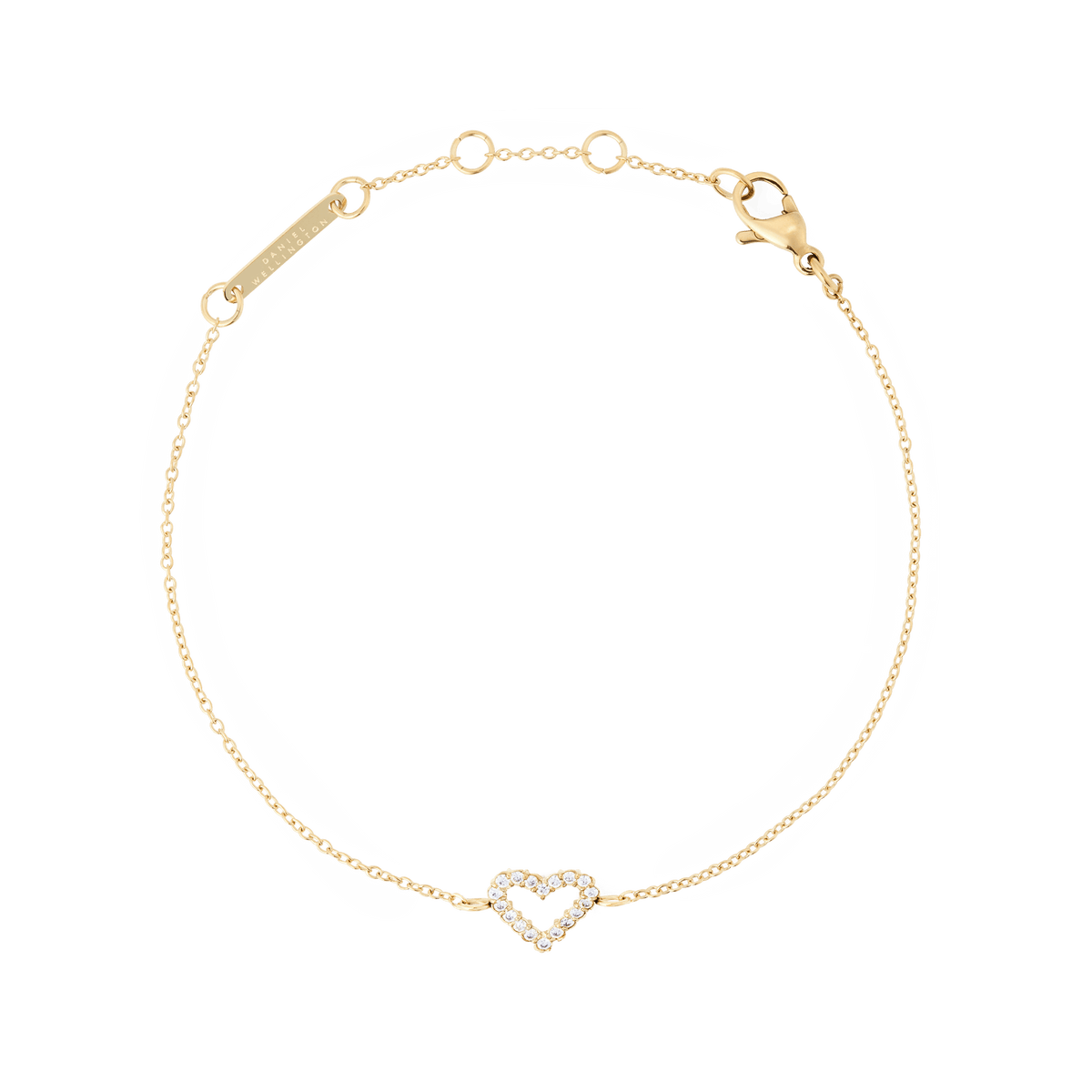 Mirelle Heart Bracelet Gold