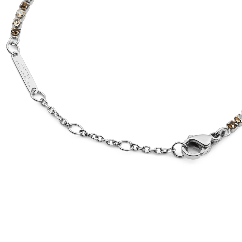 Classic Tennis Bracelet Honey Combo Silver