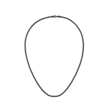 Tide Mesh Necklace Graphite 2.8