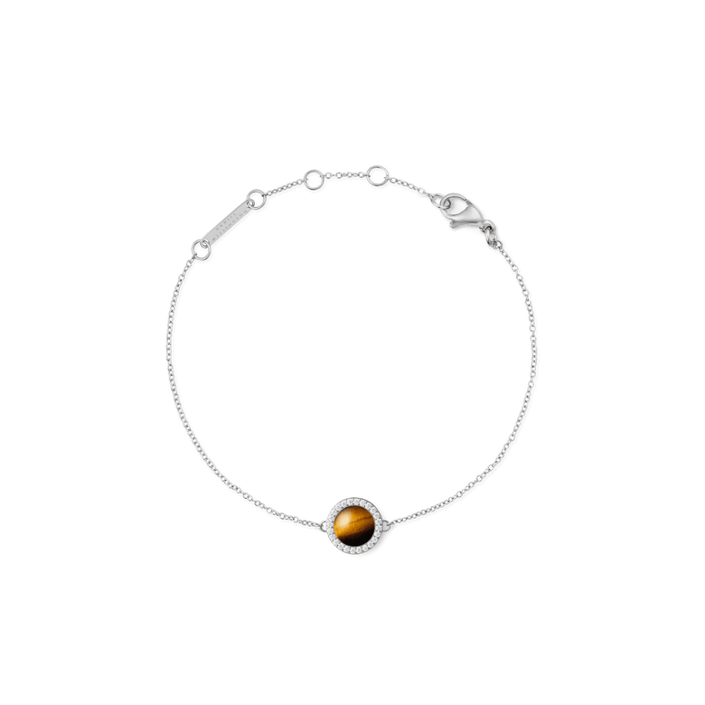 Audrey Bracelet Tiger Eye Silver